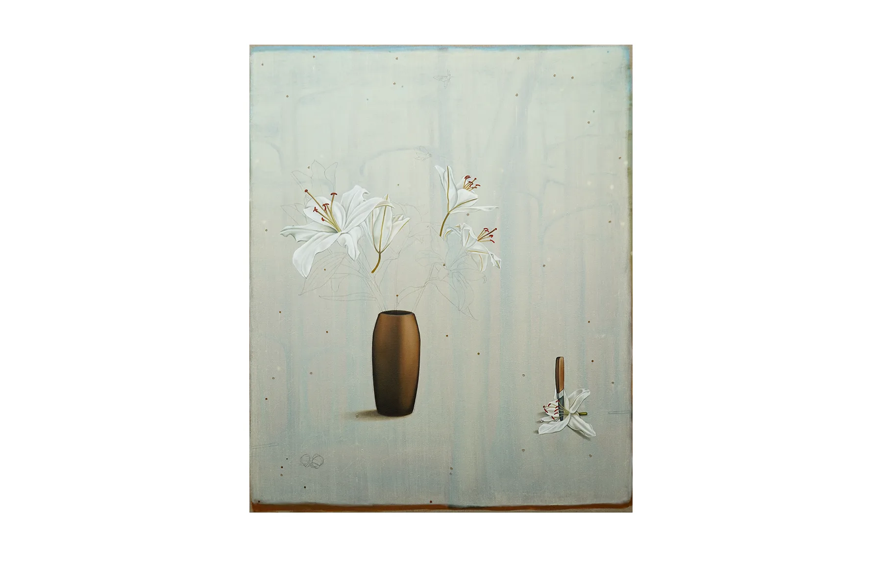 My Pleasure, 2025, Oil on linen, 110 x 95 cm